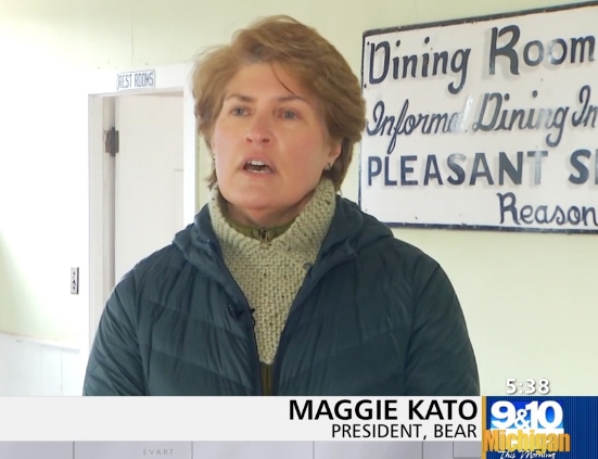 Maggie Kato of BEAR on 9&10 News